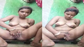 Dehati Hot Cute Bhabhi Ji Fingering Chut